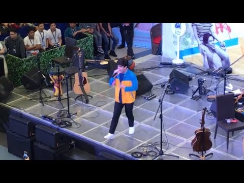 KHALIL RAMOS SINGS IRIS LIVE @SM MASINAG
