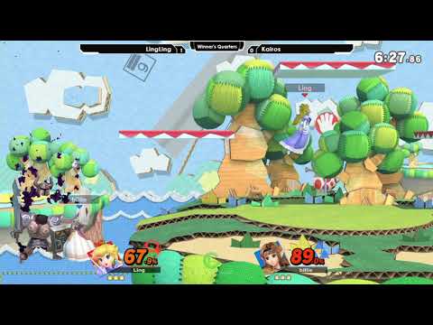 Smash Ultimate: LingLing (Peach) V Kairos (Rosalina, Zelda) - Synthesis 37 Tournament SSBU