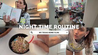 Basic Night Time Routine of a HOMEBODY | Small Dinner, Running, Planning, and CRAFT ROOM CLEAN UP