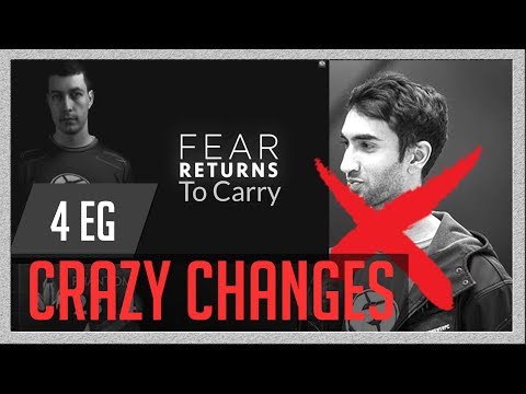 EG New Roster Change 2018, Why Universe Left team, Fear back to carry!