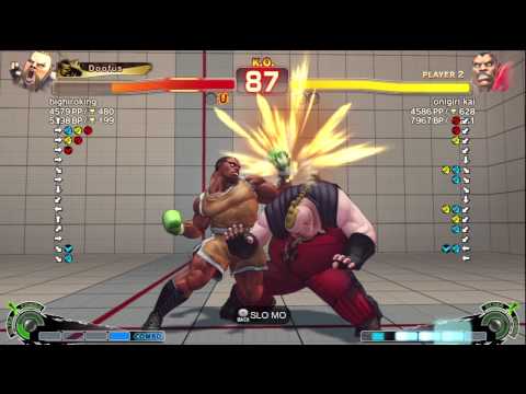 bighiroking (Rufus) vs Onigiri Kai (Balrog) - AE2012 Ranked Match *720p HD*
