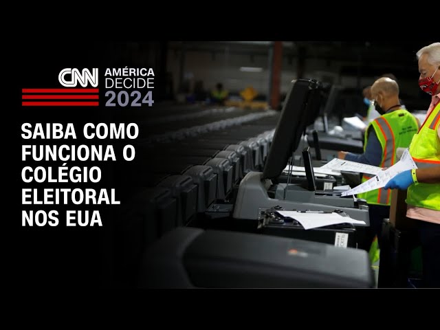 Saiba como funciona o colégio eleitoral nos EUA | CNN NOVO DIA
