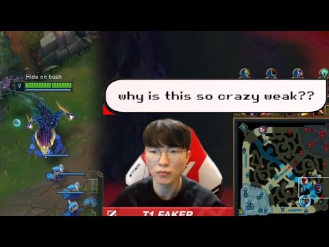 T1 Faker Plays New Reworked Aurelion Sol - Best of LoL Stream Highlights (Translated)