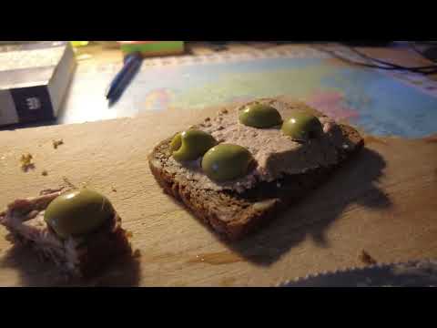 MongoTV_8652 - Min Frokost - RUGBRØD Med LEVERPOSTEN og GRØNNE OLIVEN