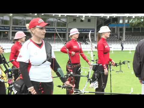 Denmark v Georgia – recurve women’s team 1st round | London 2012 Olympic Test Event