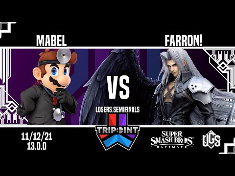 Tripoint Smash 120 - Losers Semifinals - Mabel(Dr Mario) Vs. Farron!(Sephiroth)