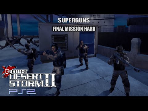 Conflict: Desert Storm II Back to Baghdad (PS2) - FINAL Mission (HARD)