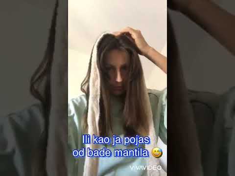 Lokne uz pomoć trake/ pojasa od bademantila!!