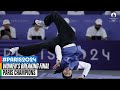 The First EVER Olympic Breaking Final Paris Champions