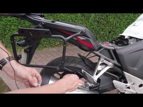 Givi PL1121 side case rack install, Honda CB500X