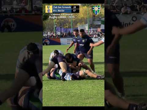¡ASCENSO HISTÓRICO!  3 2025 Rugby Club #clubsanfernando #rugbyurba