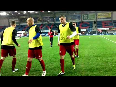 Mecz Piast - Sandecja od kuchni.