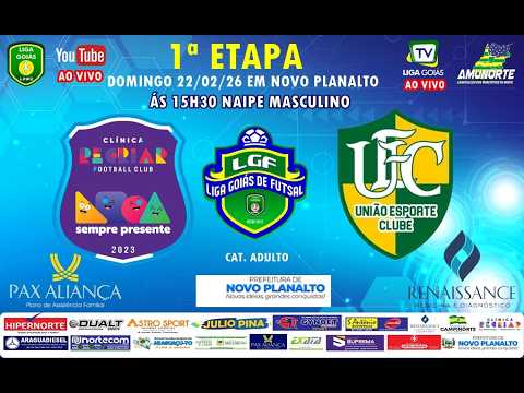LIGA GOIÁS 2026 -  RECRIAR FC PORANGATU X UNIÃO ARAGUAÇU-TO - MASC