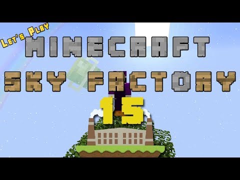 Let's Play "Minecraft: Sky Factory 3" [Episode 15] "Compressed Sieves"