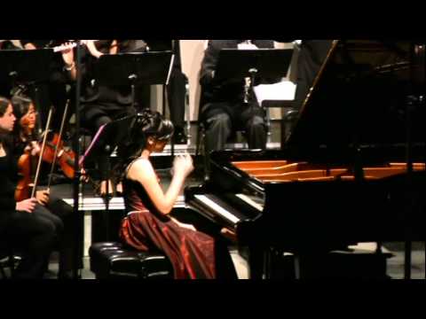 Hillary L. Santoso (Age 14) performing Mozart Piano Concerto No. 20 in D Minor, K. 466, II and III.