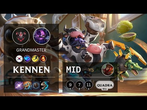 Kennen Mid vs Wukong - KR Grandmaster Patch 10.6