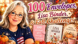 My Lisa Binder, 100 Envelopes, & Fall Savings!
