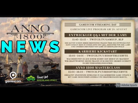 Anno 1800 Ankündigung von Ubisoft auf der Gamescom!