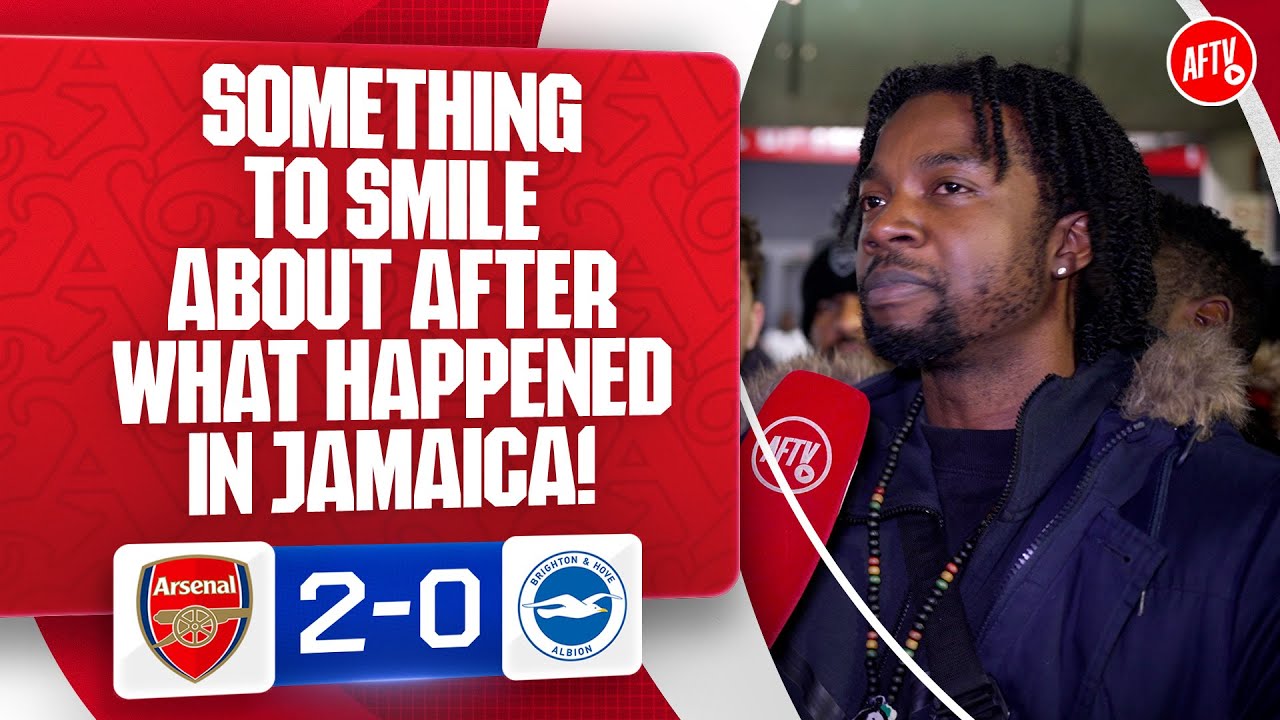 Something To Smile About After What Happened In Jamaica! (Lumos) | Arsenal 2-0 Brighton