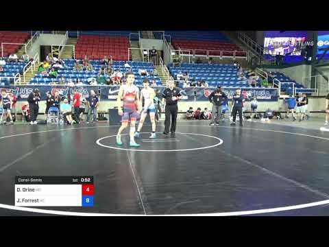 113 Lbs Consolation - Draegen Orine, Missouri Vs Jax Forrest, North Carolina A6b8