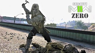 ZERO Operator [LUMBER SMACK FINISHER] Stand Prone Downed MW2 Executions
