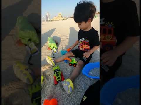 Shahab playing at beach | cute baby❤️‍🔥🔥♥️😘