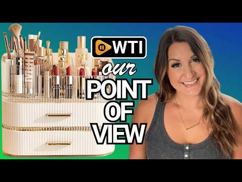 Makeup Organizer with Drawers and 360° Rotating Brush Holder - WTI product video review