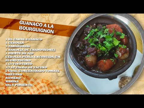 Guanaco a la Bourguignon - Buena Mesa