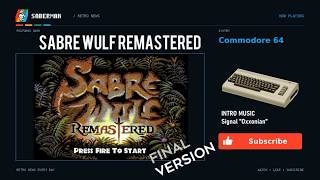Commodore 64 -=Sabre Wulf Remastered=- final version