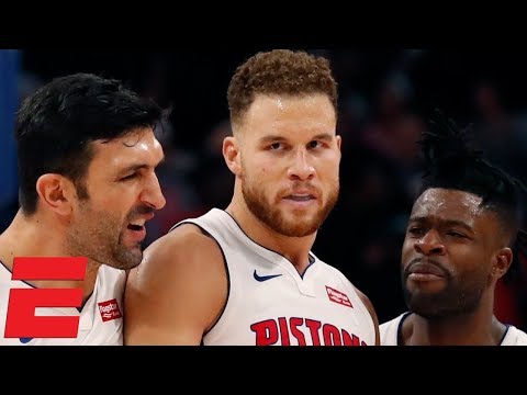 Blake Griffin's 50 points lead Pistons to win vs 76ers | NBA Highlights