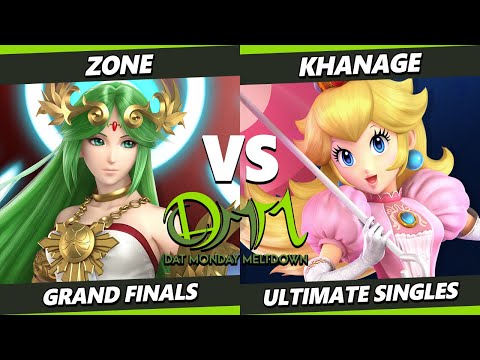 DAT MM 305 GRAND FINALS - Khanage (Peach) Vs. Zone (Palutena) Smash Ultimate - SSBU