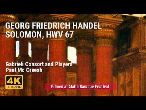 Georg Friedrich Handel: Solomon, HWV 67