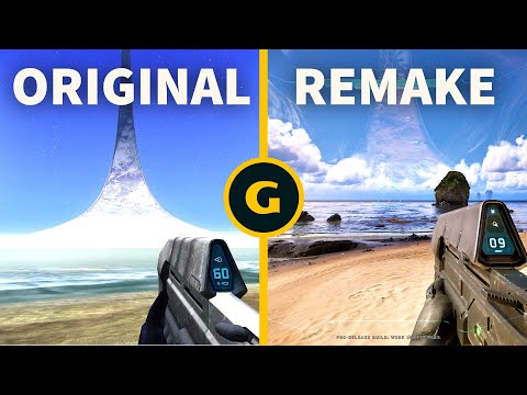 Halo: Combat Evolved Old vs New - Side by Side Graphics Comparison