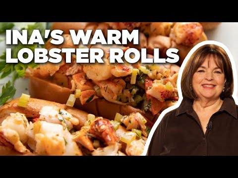 Ina Garten's Warm Lobster Rolls | Barefoot Contessa | Food Network