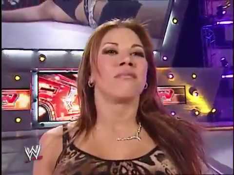 WWE RAW 02/04/2007│Mickie James & Melina Segment