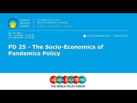 PD 25 - The Socio-Economics of Pandemics Policy