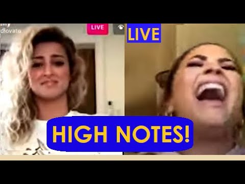 DEMI LOVATO & TORI KELLY - "STONE COLD" HIGH NOTES LIVE!