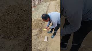 Building corner measurement- Good tools and machinery make work easy