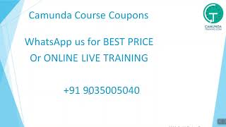 Camunda BPM Course Coupon | Camunda BPM Coupon | Camunda BPM Online Training | Camunda Coupon