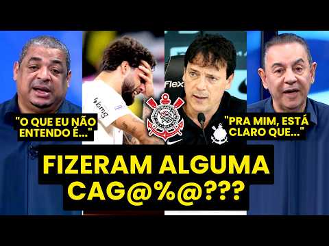 FIZERAM MER%@??? “Cara, EU NÃO ENTENDO DE JEITO NENHUM por que…” OLHA o DEBATE sobre CORINTHIANS!