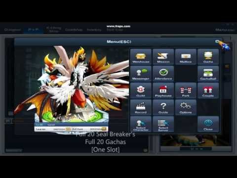 Grand Chase Season 5  Full STATS  attack  24kkk millons  Seal Breaker's