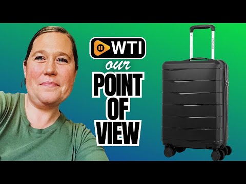 20-Inch PP material Carry-on Luggage with Spinner Wheels and TSA Lock - WTI product video review