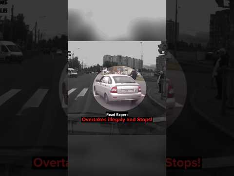 Reckless Sedan Driver Gets Instant Karma!