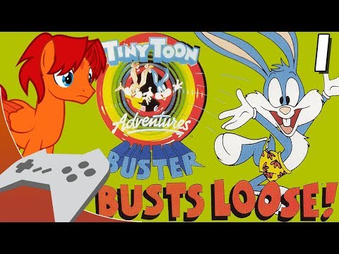 "Made by Konami... Ah Crap!" - GoldenFox Plays Tiny Toon Adventures: Buster Busts Loose Pt. 1