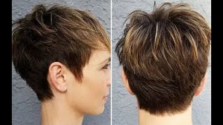 Very Short Layered Pixie Haircut for women | How to cut Pixie Hair