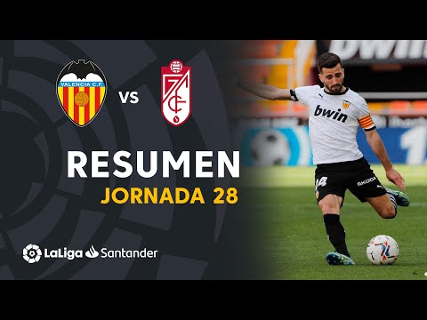 Resumen de Valencia CF vs Granada CF (2-1)