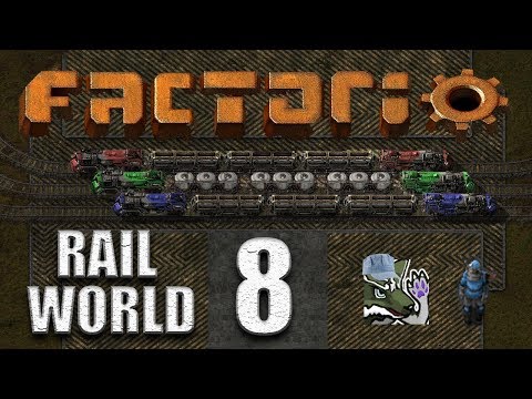 Factorio [0.17] - Rail World Ep. 8 - Advanced Oil in good ratios