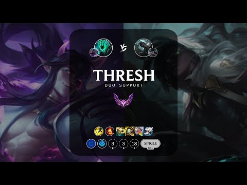Thresh Support vs Senna - EUW Master Patch 13.1