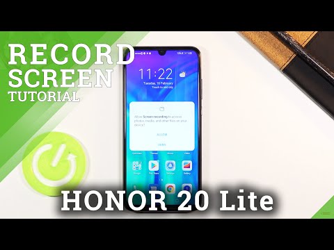 How to Record Screen in HONOR 20 Lite – Enable Screen Recorder Feature