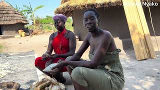 African Village Life in Uganda 🇺🇬 #cooking #shortvideo #food #africa